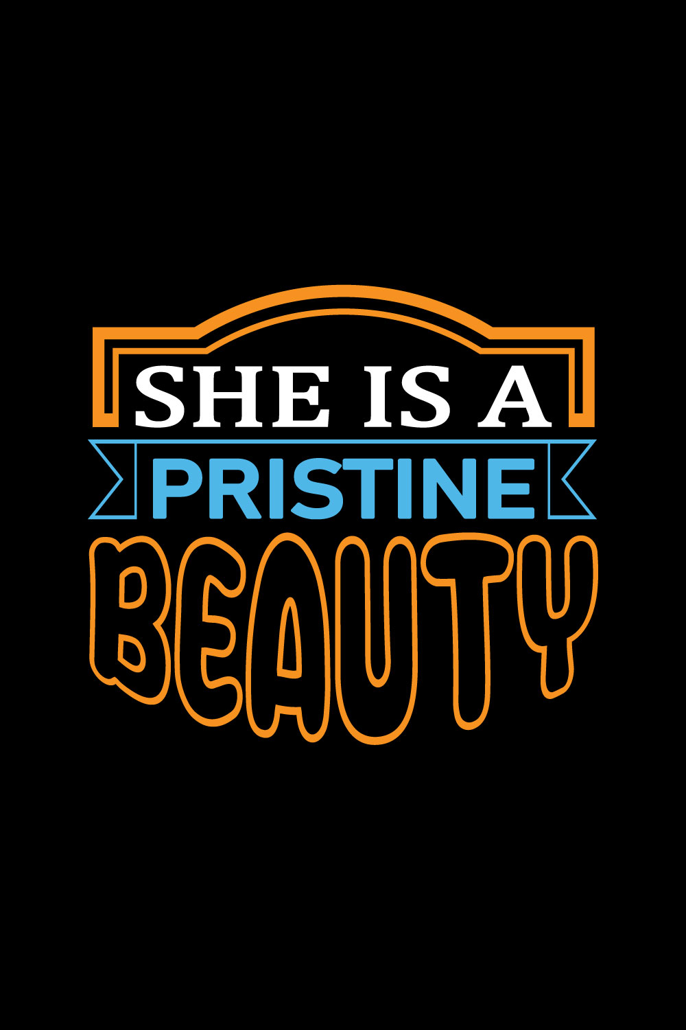 She Is A Pristine Beauty pinterest preview image.