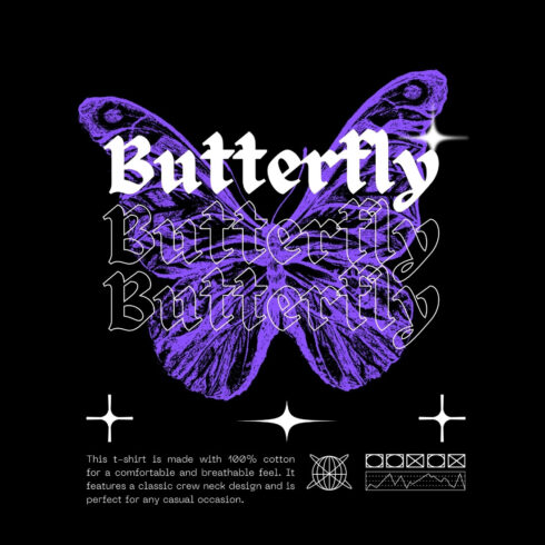 Butterfly Design SVG, PNG cover image.