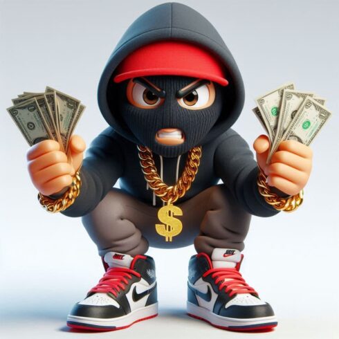 Urban Street Wear 3D Gangsta Rap Collectible Characters 5th Edition cover image.