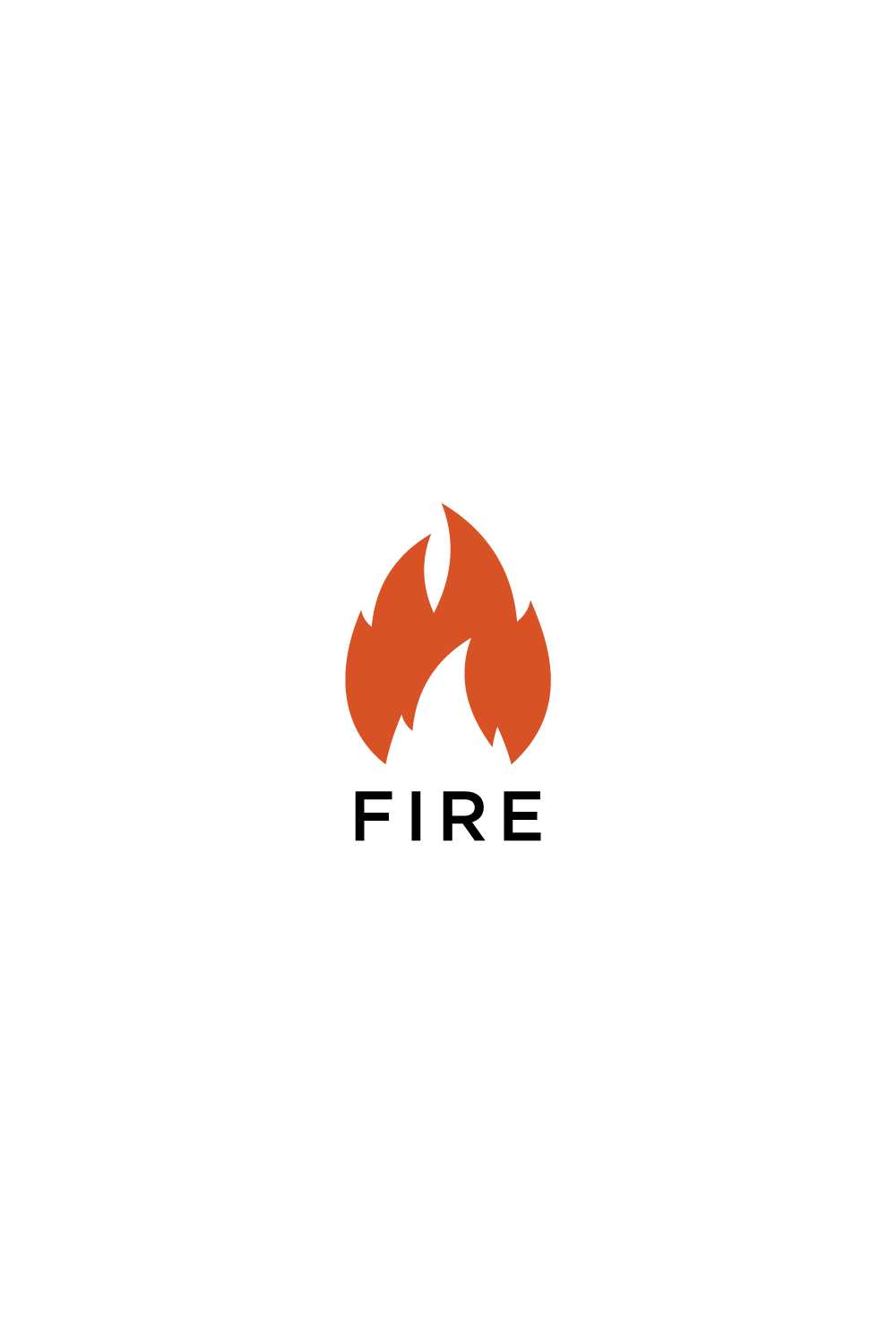 fire flame logo vector pinterest preview image.