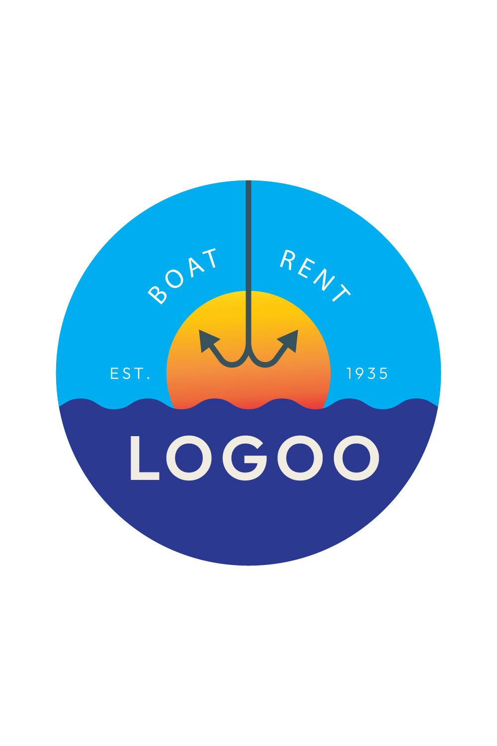 Ultimate Logo Design Bundle for Boats & Ships Companies: Elevate Your Brand with Premium Logos pinterest preview image.