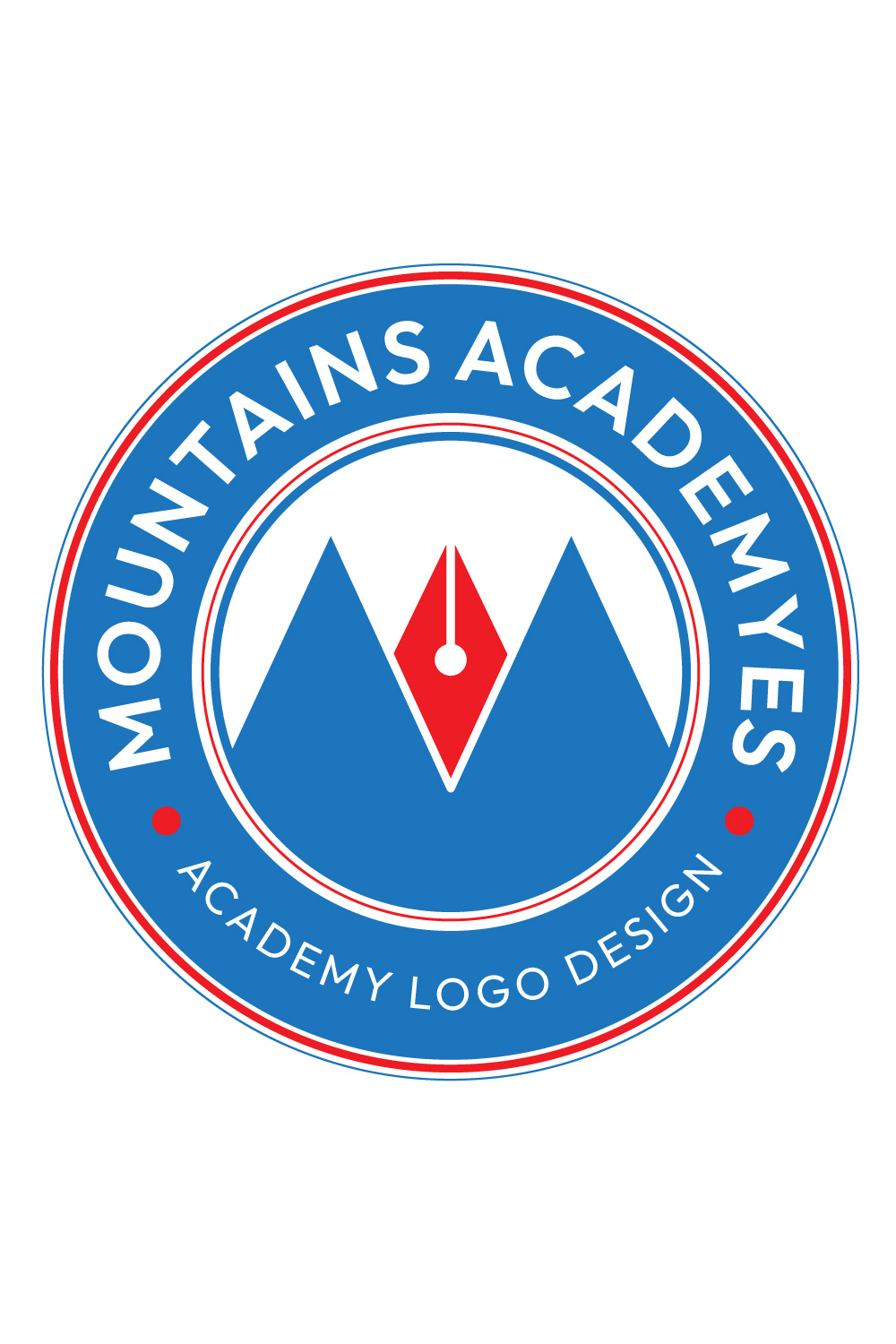 Academy, School, College, University, and Education Logo Design Collection pinterest preview image.