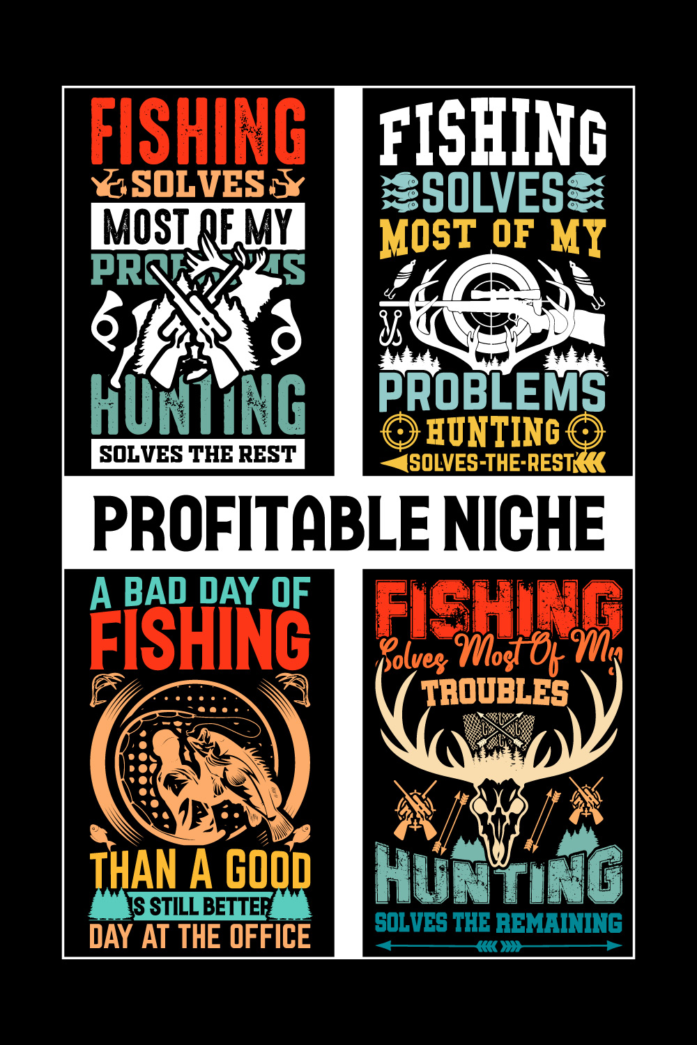 Fishing shirts- Fishing T-shirts- fishing, hunting T-shirts pinterest preview image.