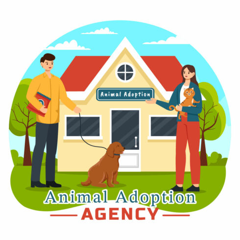 9 Animal Adoption Agency Illustration cover image.