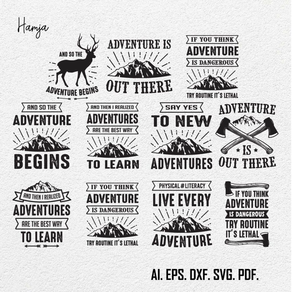 Adventure svg | Mountain svg | Camping svg | Landscape svg | Nature svg ...