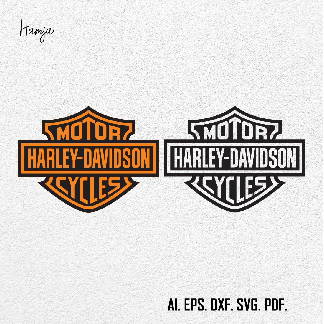 Harley davidson motor svg Gift For Man and Boy SVG PNG EPS dxf,harley davidson logo vector set preview image.