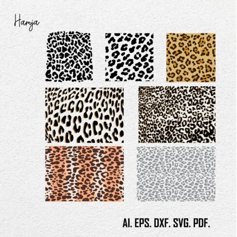 Leopard Print Pattern Svg ,Leopard Pattern Svg Repeating Pattern,Cheetah Print Svg, Leopard Print Svg ,Animal Print Svg, Leopard Svg cover image.