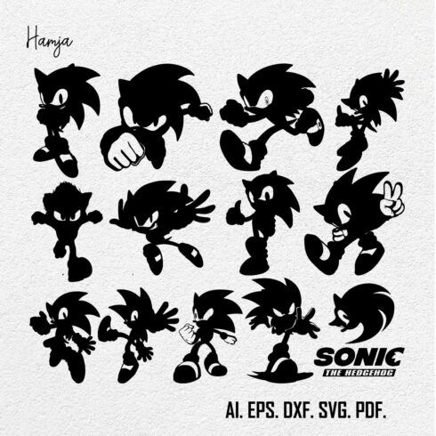 The Hedgehog Svg, sonic Svg, Sonic Head Svg, sonic png, Layered SVG bundle, svg files for cricut, game svg, cartoon SVG Bundle, Instant download cover image.