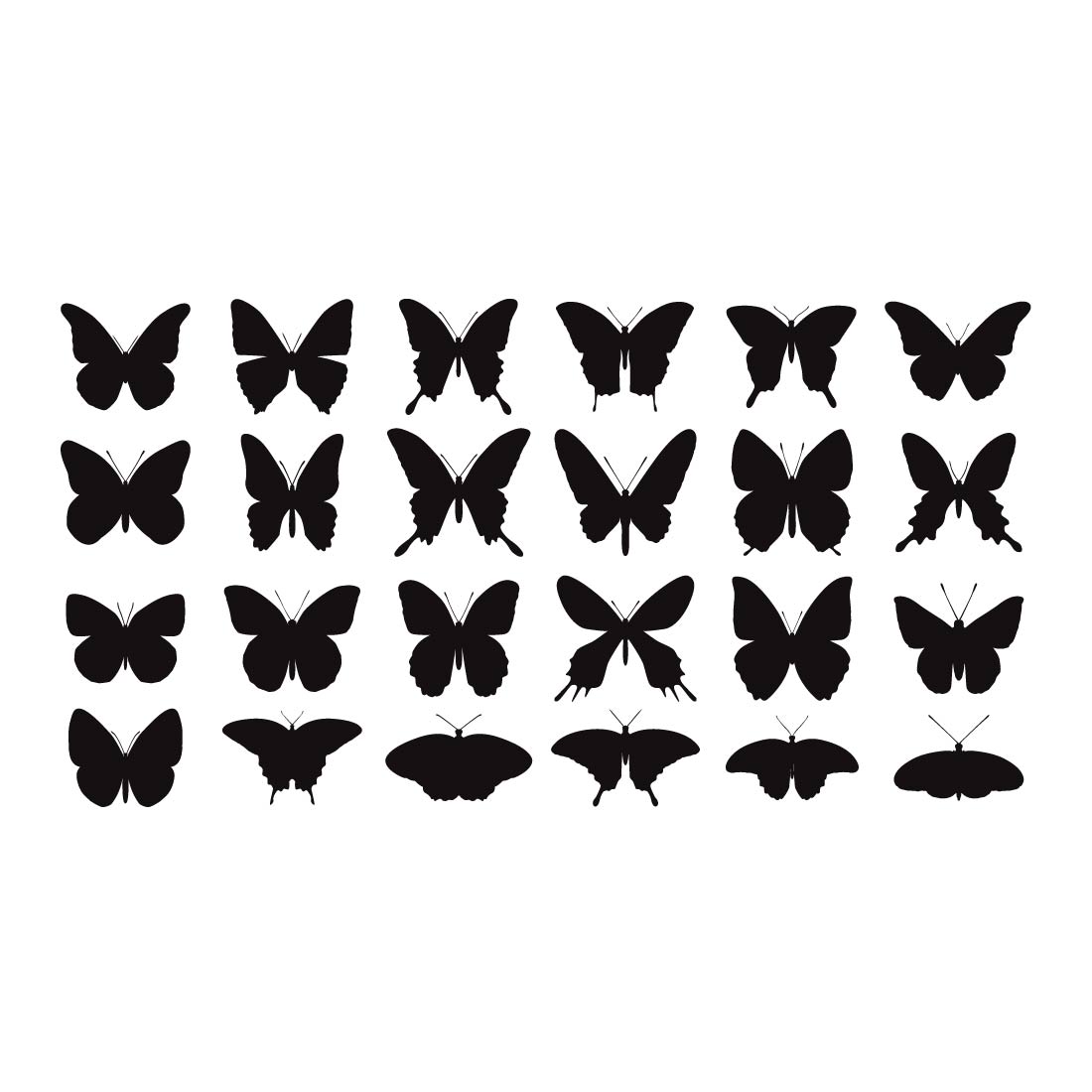 Butterfly SVG | Butterfly Bundle SVG Files | Butterfly Files for Cricut | Butterfly Clipart | Butterflies Svg| Silhouette | instant download preview image.