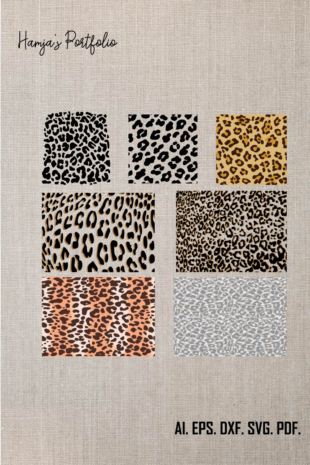 Leopard Print Pattern Svg ,Leopard Pattern Svg Repeating Pattern,Cheetah Print Svg, Leopard Print Svg ,Animal Print Svg, Leopard Svg pinterest preview image.