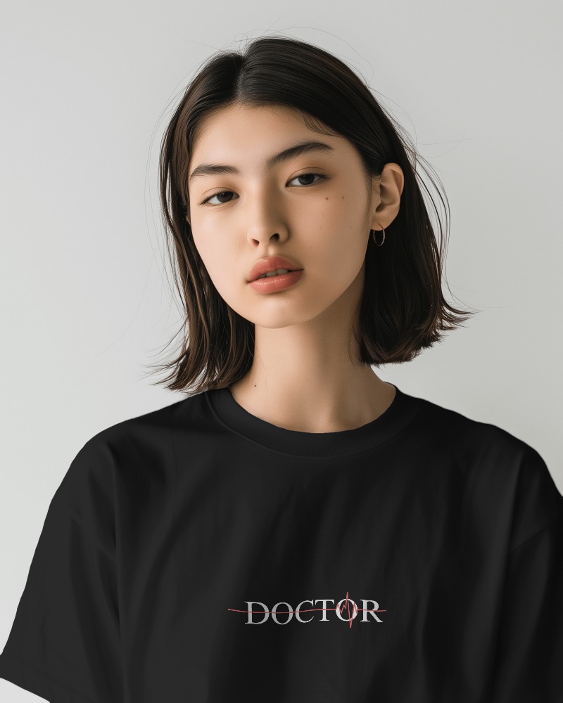 asian female model wearing tshirt mockup in a studio photoshoot scene5 0297 4 613