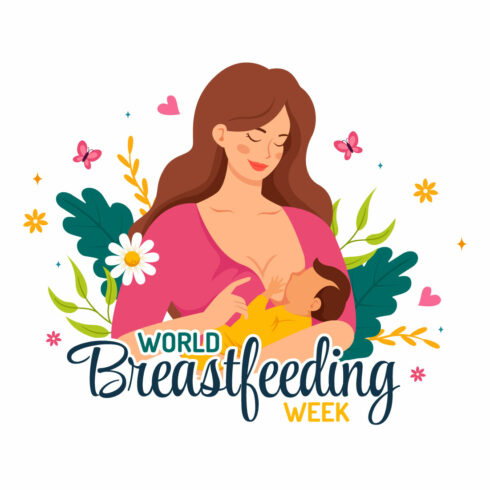 11 World Breastfeeding Week Illustration cover image.