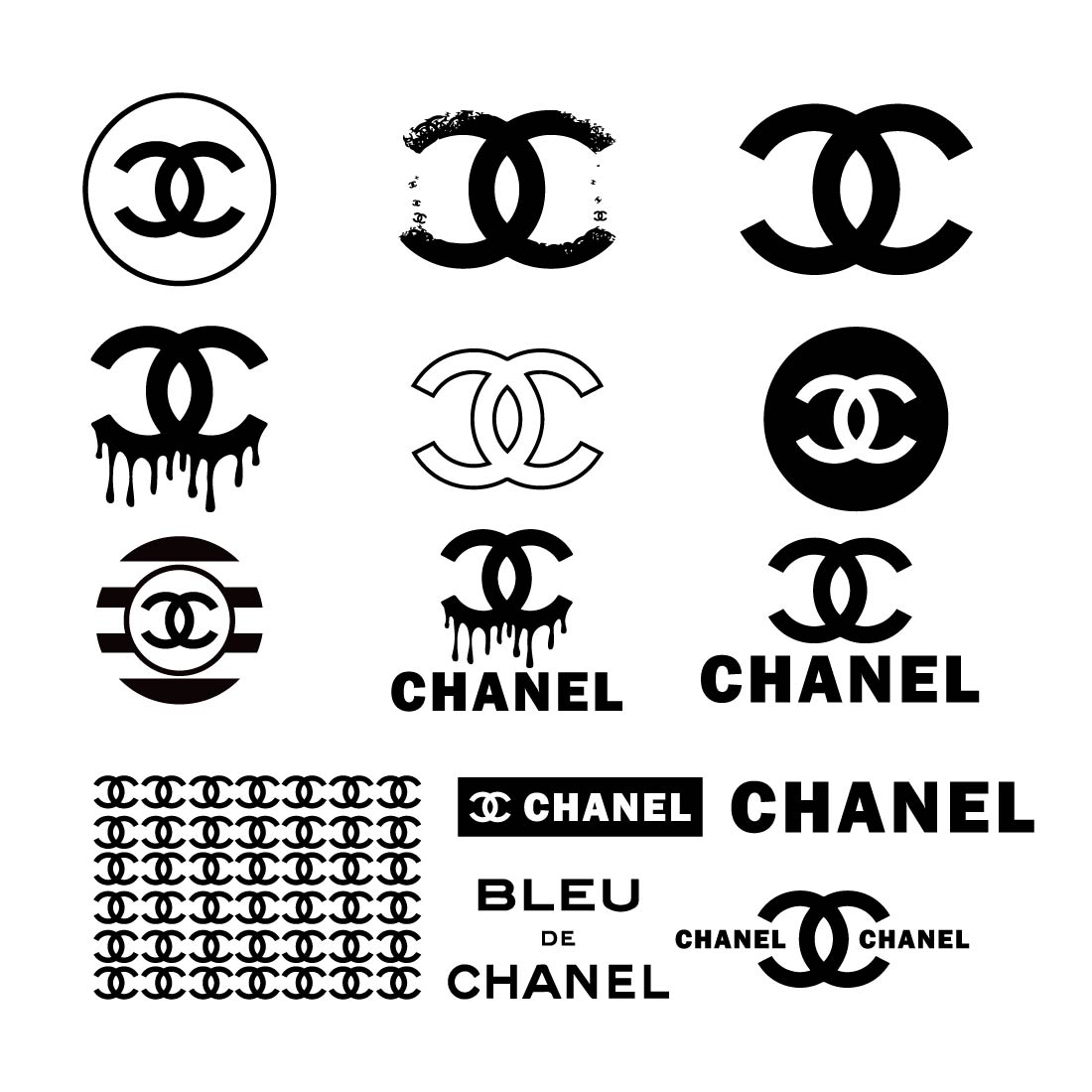 Chanel Logo Svg Vector Bundle , Chanel Patten,Coco Chanel Logo Svg ,Chanel Bundle Svg, Logo Brand Bundle Svg, Logo Svg, Fashion Brand Svg, Famous Brand Svg, Fashion Svg, preview image.