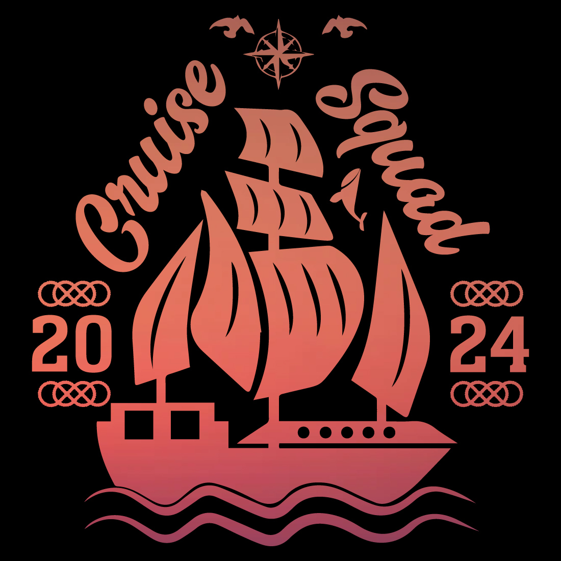 cruise t shirt design bundle cruise t shirt design travel cruise vector illustration silhouette or graphics 4 259