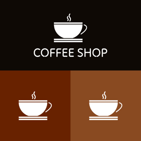 Coffee shop and restaurant logo cover image.