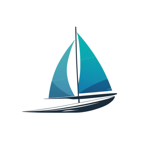 Minimalist Sailboard Logo cover image.
