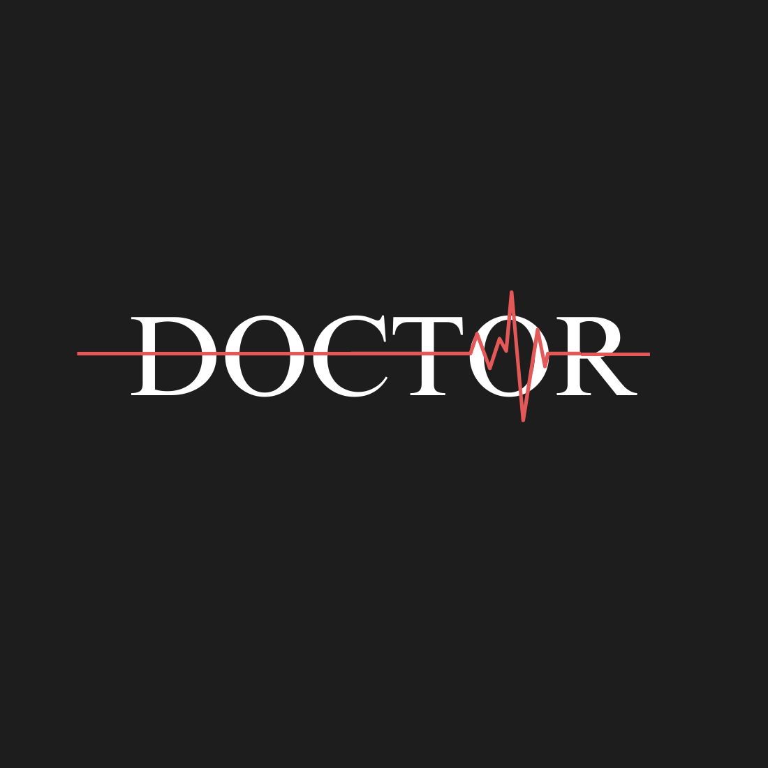 Doctor T-Shirt Template preview image.