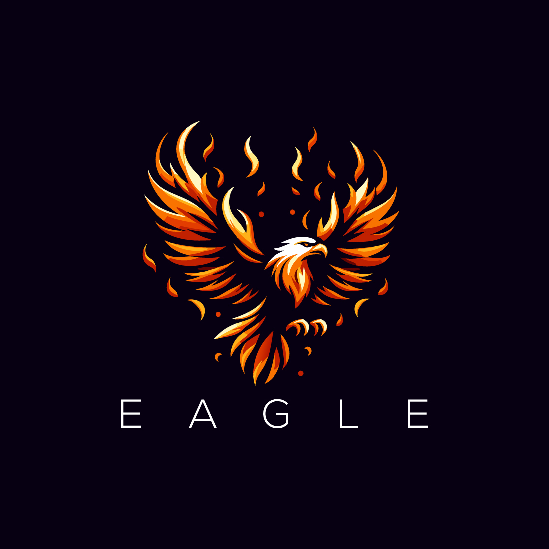 Eagle Logo pinterest preview image.