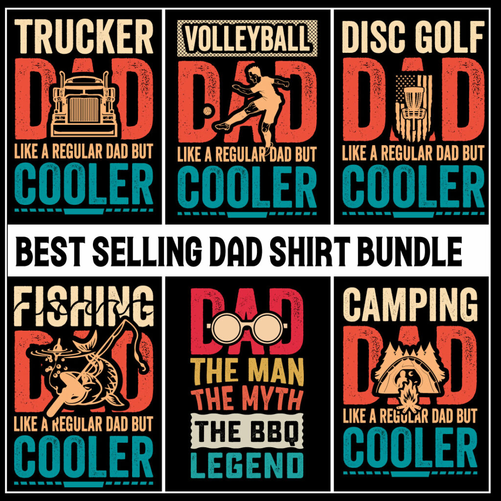 498+ Father’s Day T-shirt Design Images & Templates 2024 - MasterBundles