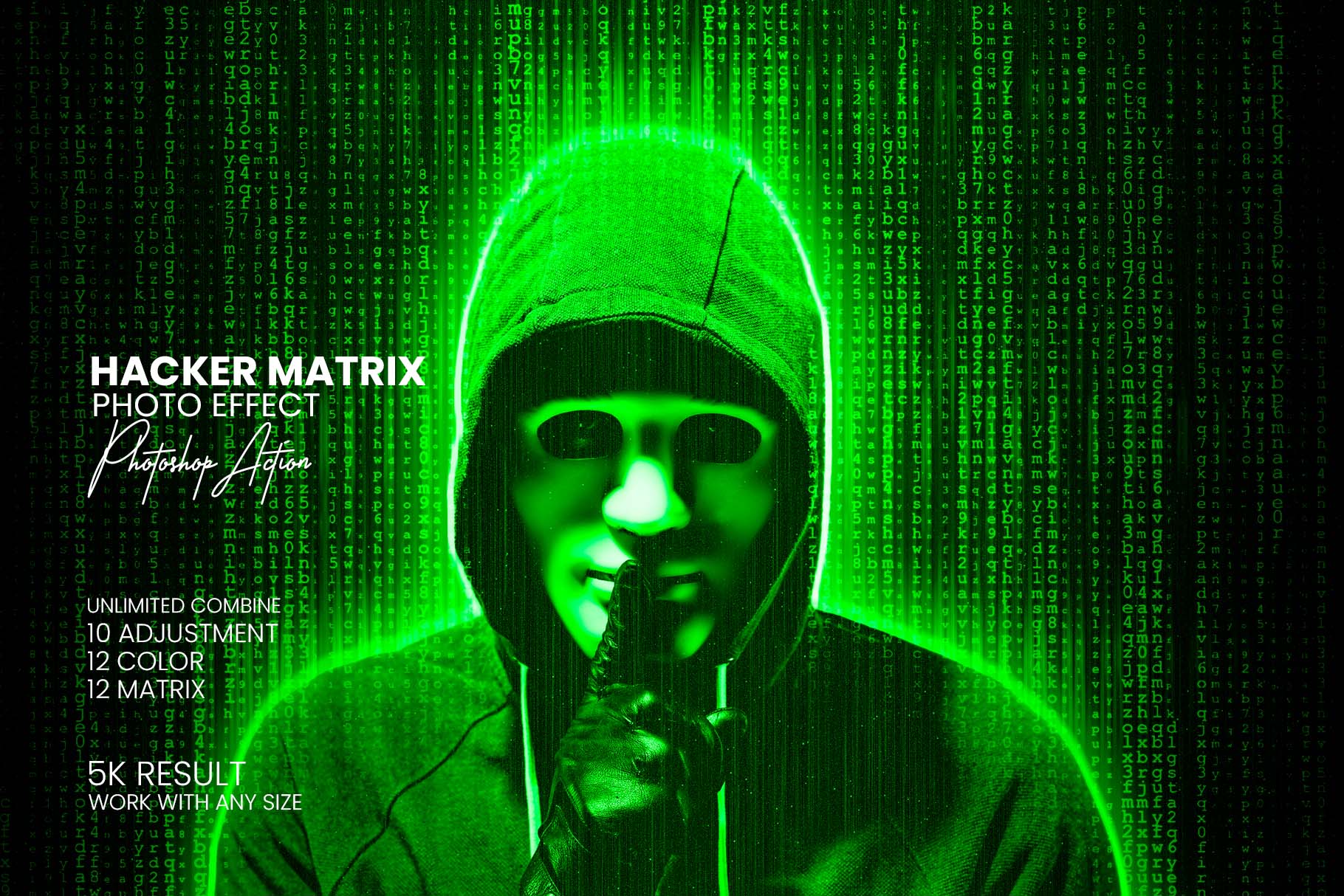 hacker matrix photo effects 593