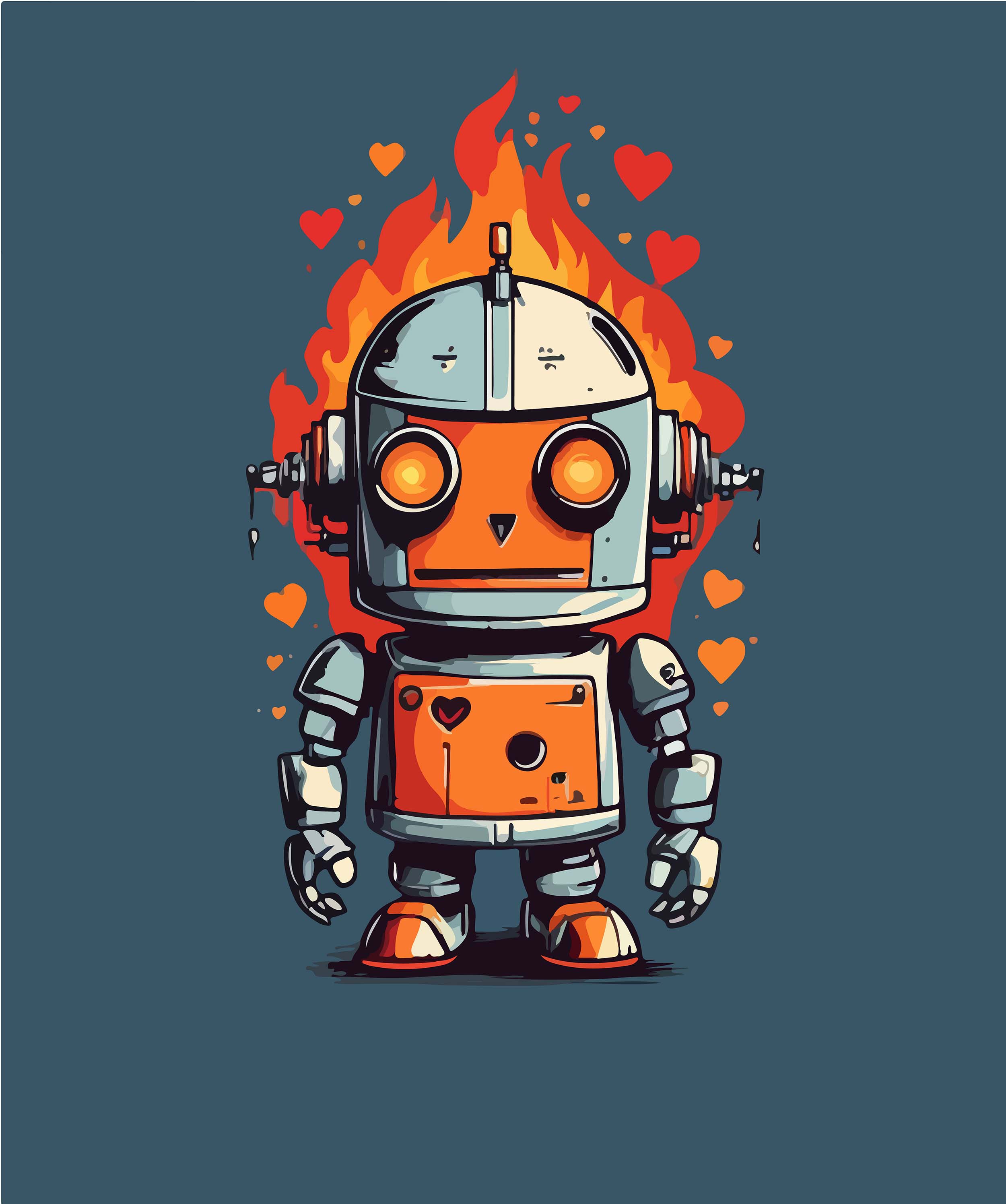 i love robots cartoon 08 171