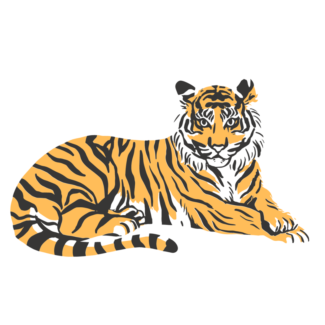 Tiger logo symbolizes strength and power preview image.