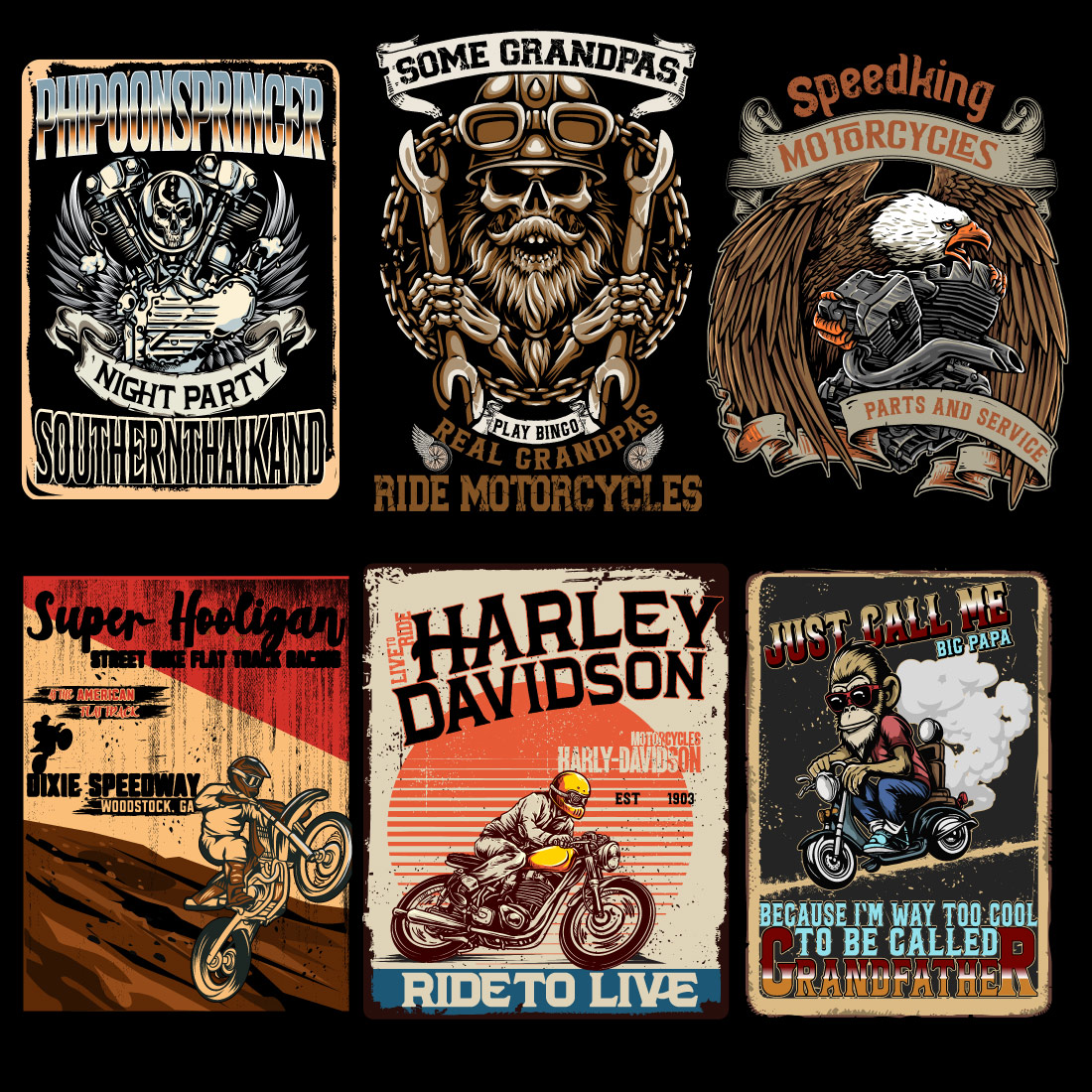 Unique Bike t-shirt design for bike lovers preview image.