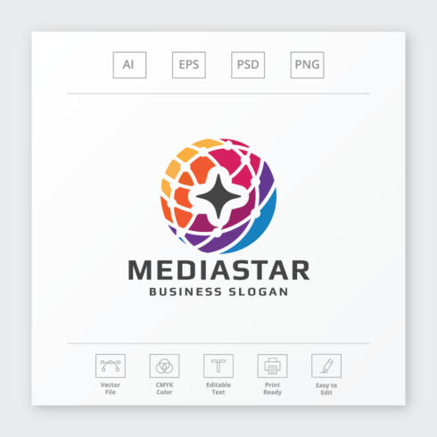 Media Star Studio Logo cover image.
