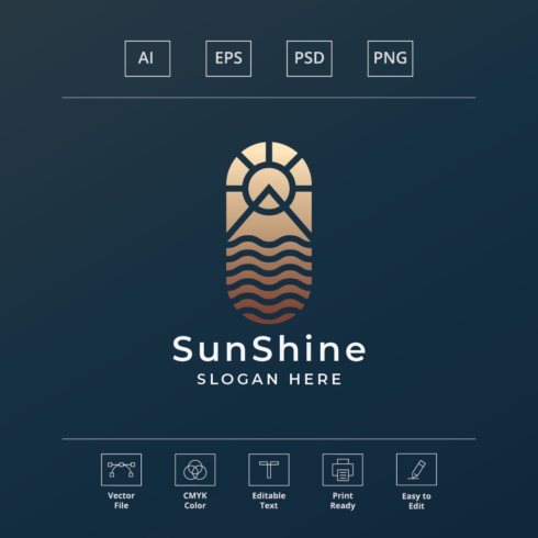 Sun Shine Travel Logo cover image.
