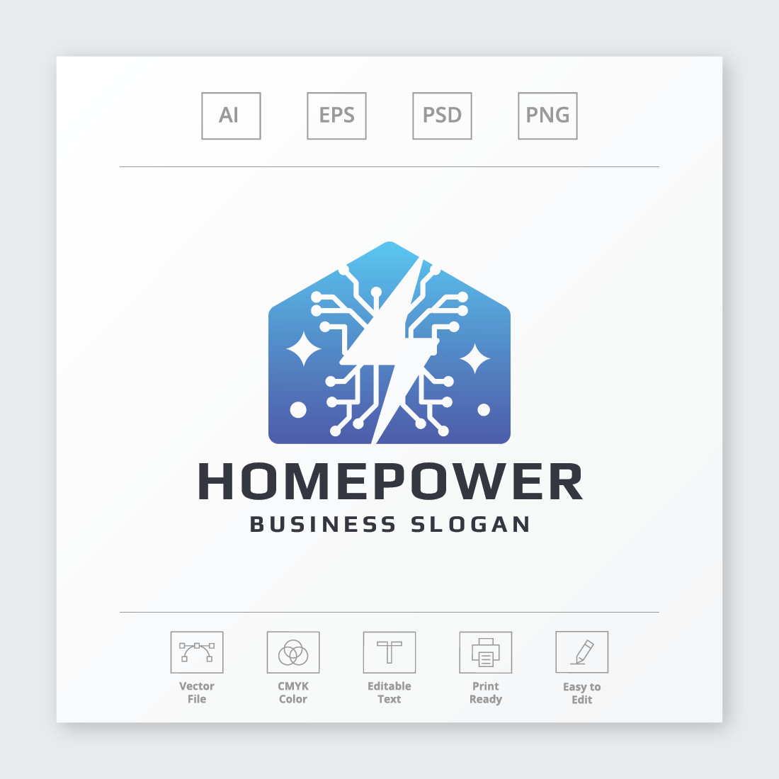 Home Power Technology Logo preview image.