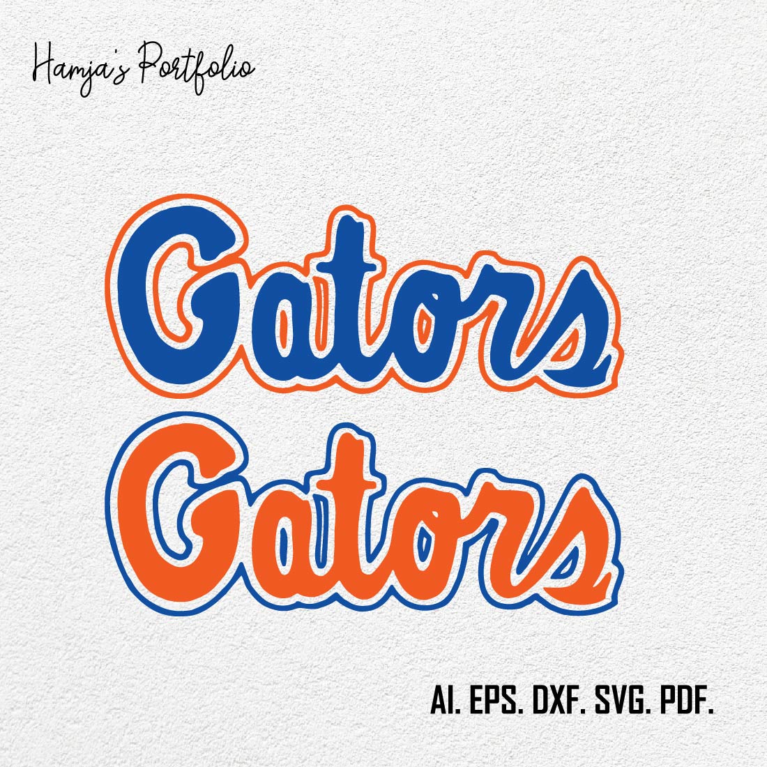 Florida Gators SVG Vector Logo Design ll Sport Vector Logo Set cover image.