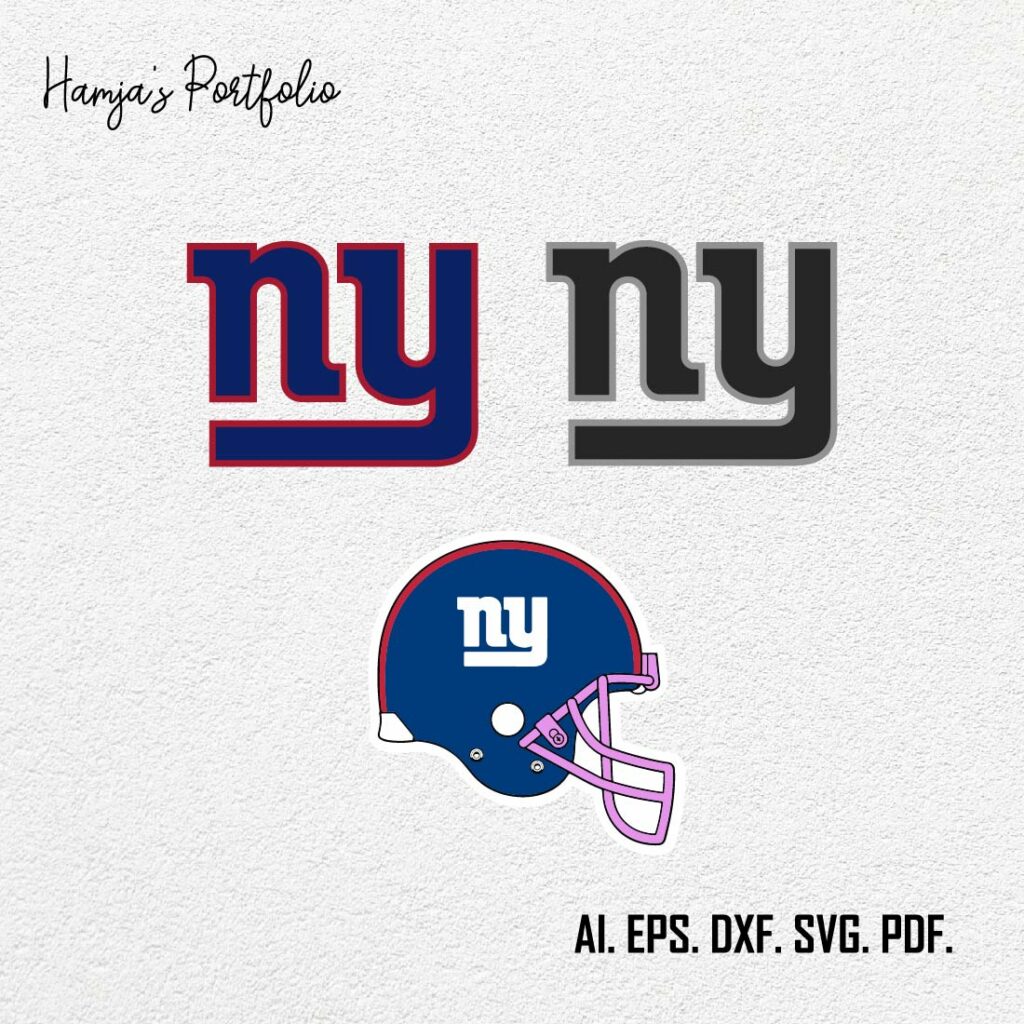 New York Giants Vector Logo Svg – MasterBundles