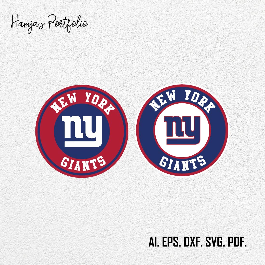 New York Giants Vector Logo Svg cover image.