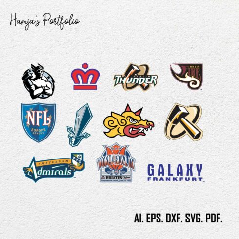 Sport Club Vector svg logo Bundle cover image.