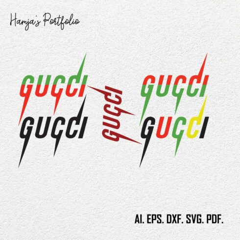 Gucci Vector Logo Svg Design cover image.
