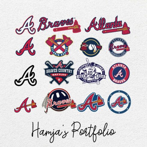 Atlanta Braves Logo Vector Set cover image.