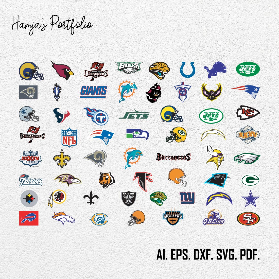 Sport Club Vector svg logo Bundle cover image.