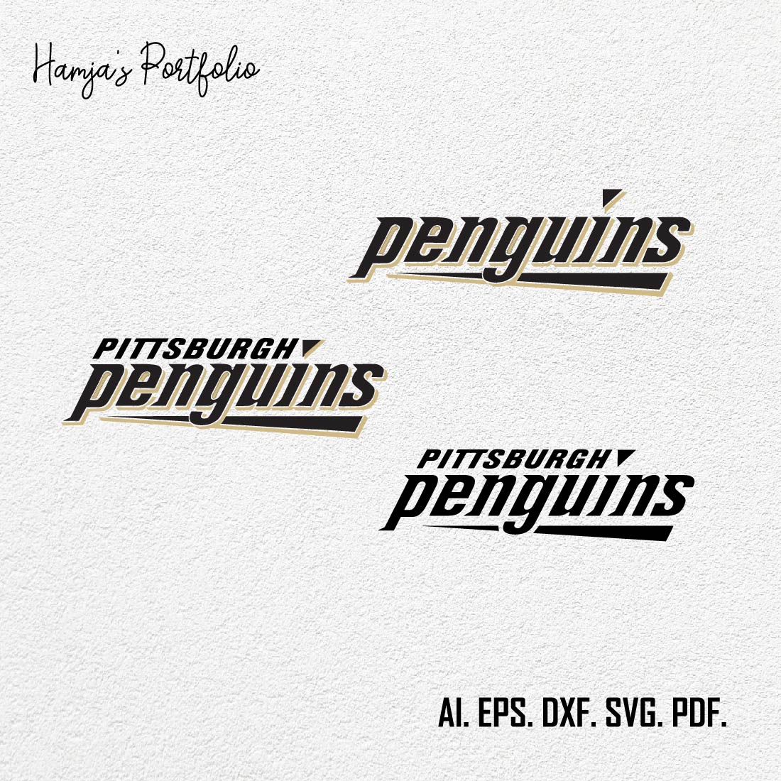 Pittsburgh Penguins Logo Svg Vector Design cover image.