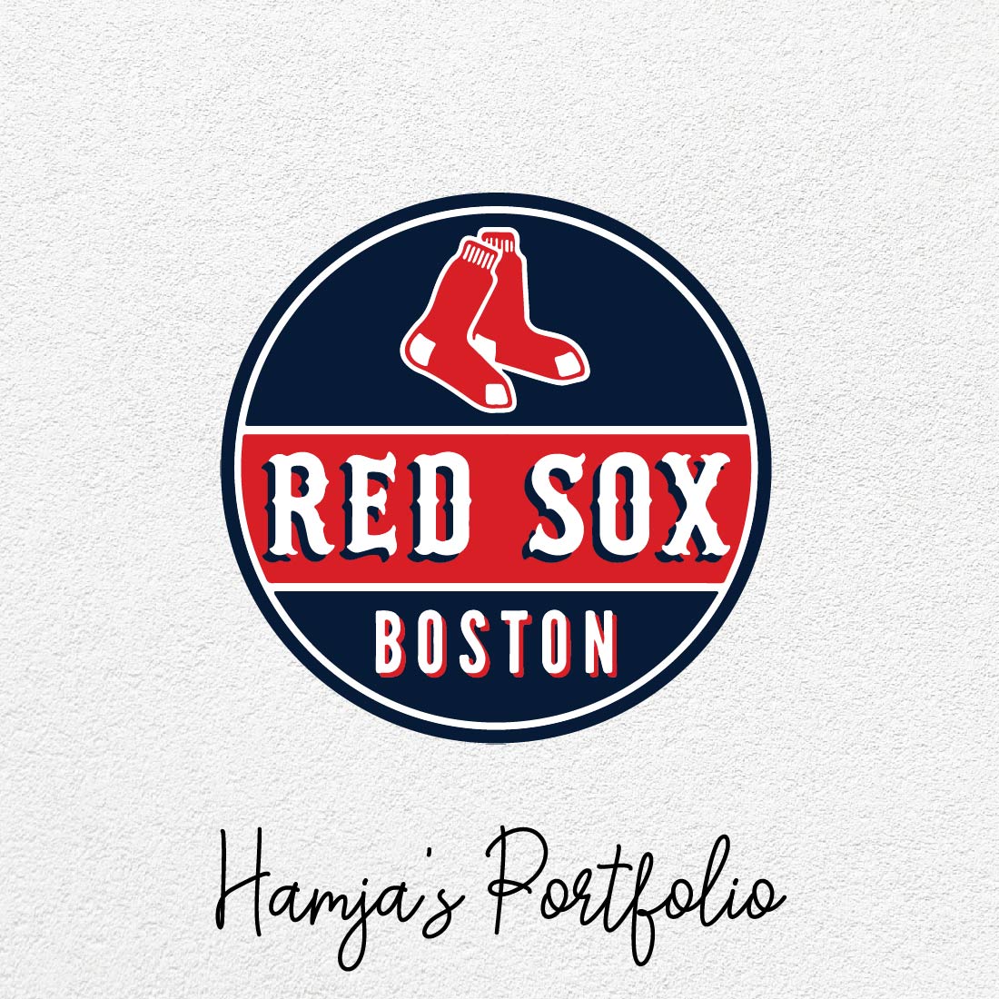 Boston Red Sox SVG Vector Design cover image.