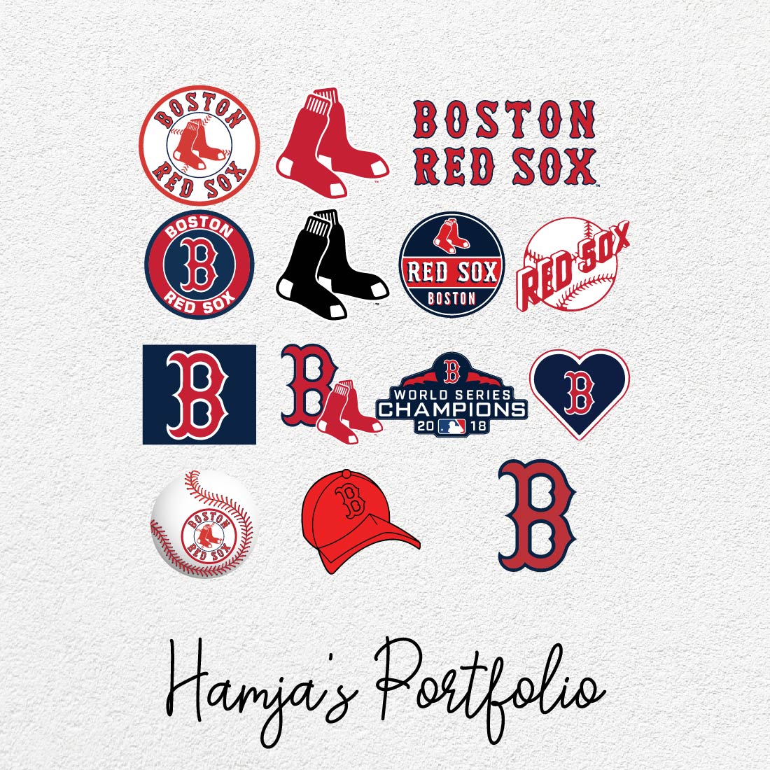 Boston Red Sox Svg Vector Design Masterbundles