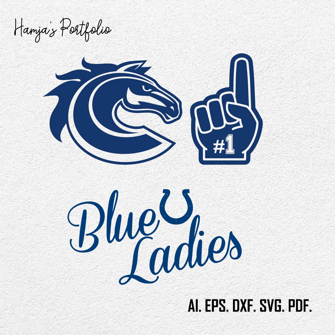 Indianapolis Colts SVG Vector Design cover image.