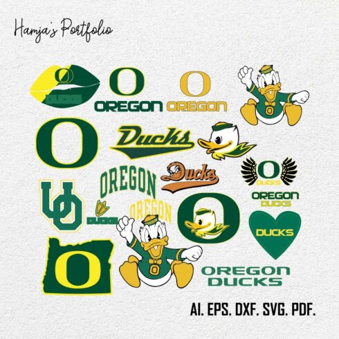 Oregon Ducks Logo SVG Football Team Design cover image.