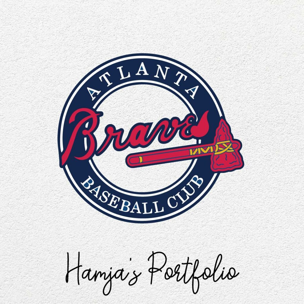 Atlanta Braves Logo Vector Set - MasterBundles
