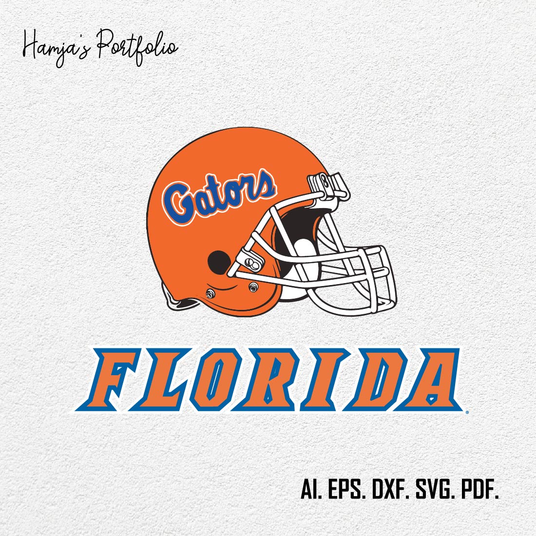 Florida Gators SVG Vector Logo Design ll Sport Vector Logo Set cover image.