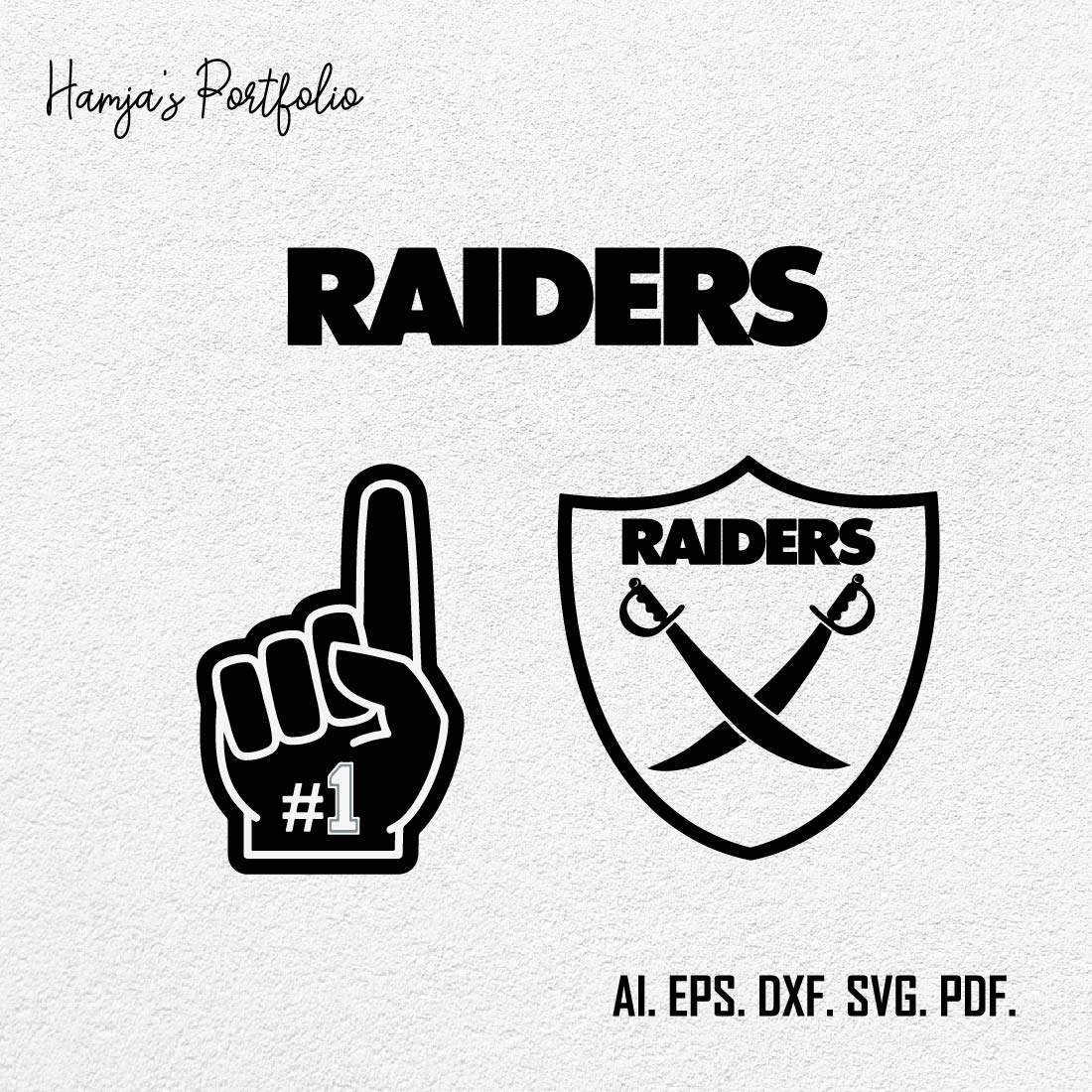 Las Vegas Raiderrs Football SVG Logo Vector Design - Oakland Raiders ...