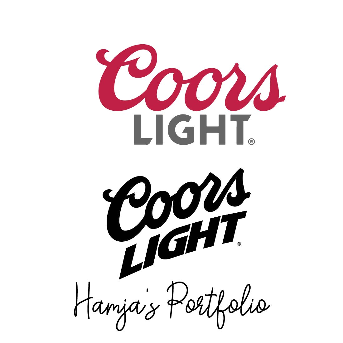 Coors Light Logo Svg Vector Set preview image.