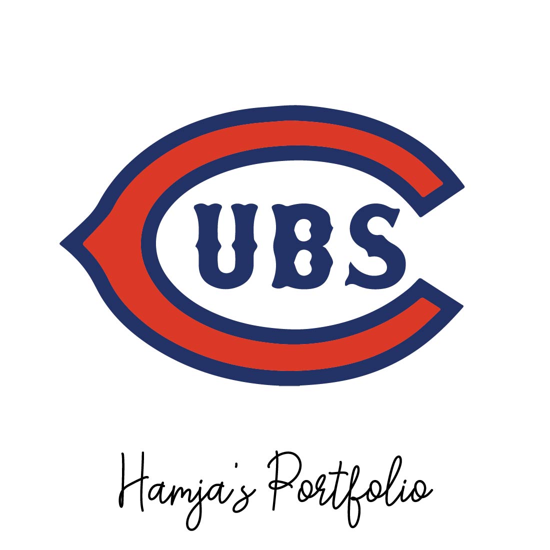 Chicago Cubs Logo Vector Set preview image.