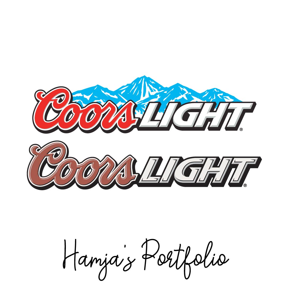 Coors Light Logo Svg Vector Set cover image.