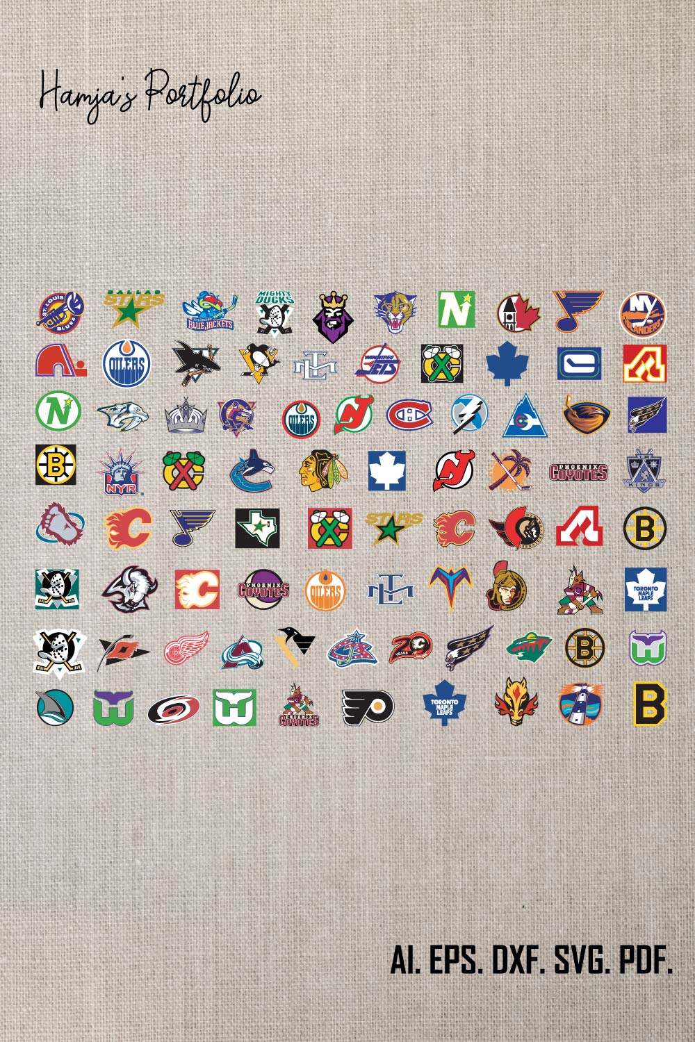 Sport Club Vector svg logo Bundle pinterest preview image.