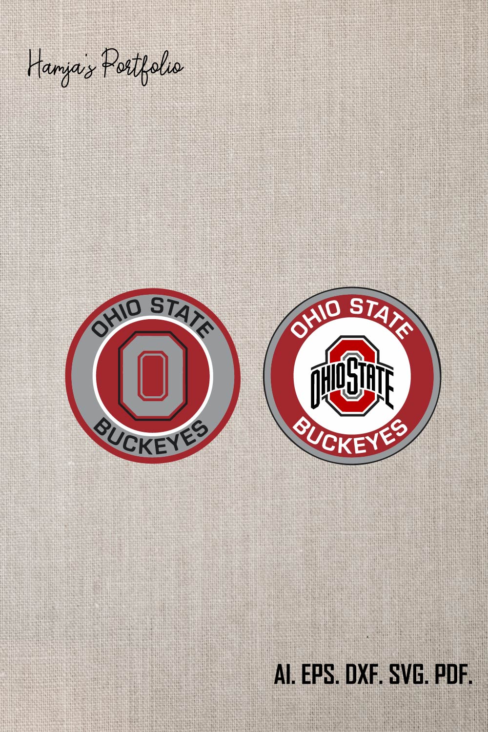 Ohio State Logo SVG pinterest preview image.